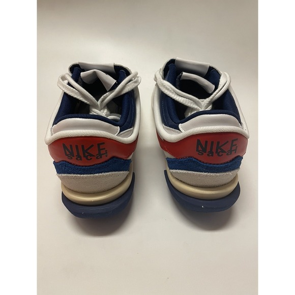 Nike x Sacai Zoom Cortez 4.0 OG White Red Blue DQ0581-100 Men\'s Size 11 US main image 4